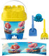 SAND BUCKET SQUARE 5 PARTS, WITH PICTURES, 6 TYPES - FOR SAND