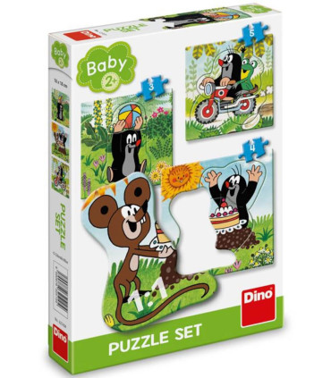 BEBEȘKI PUZZLE 3 BUC. MICA MORMOLICĂ - PUZZLE ȘI CUBURI