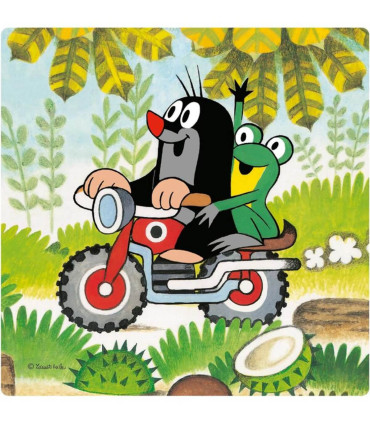 BEBEȘKI PUZZLE 3 BUC. MICA MORMOLICĂ - PUZZLE ȘI CUBURI