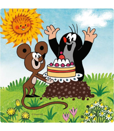 BEBEȘKI PUZZLE 3 BUC. MICA MORMOLICĂ - PUZZLE ȘI CUBURI