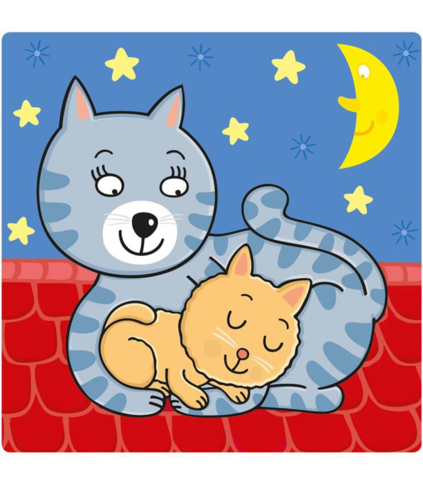 PUZZLE BEBEȘKI 3 BUC. ANIMALE - PUZZLE ȘI CUBURI