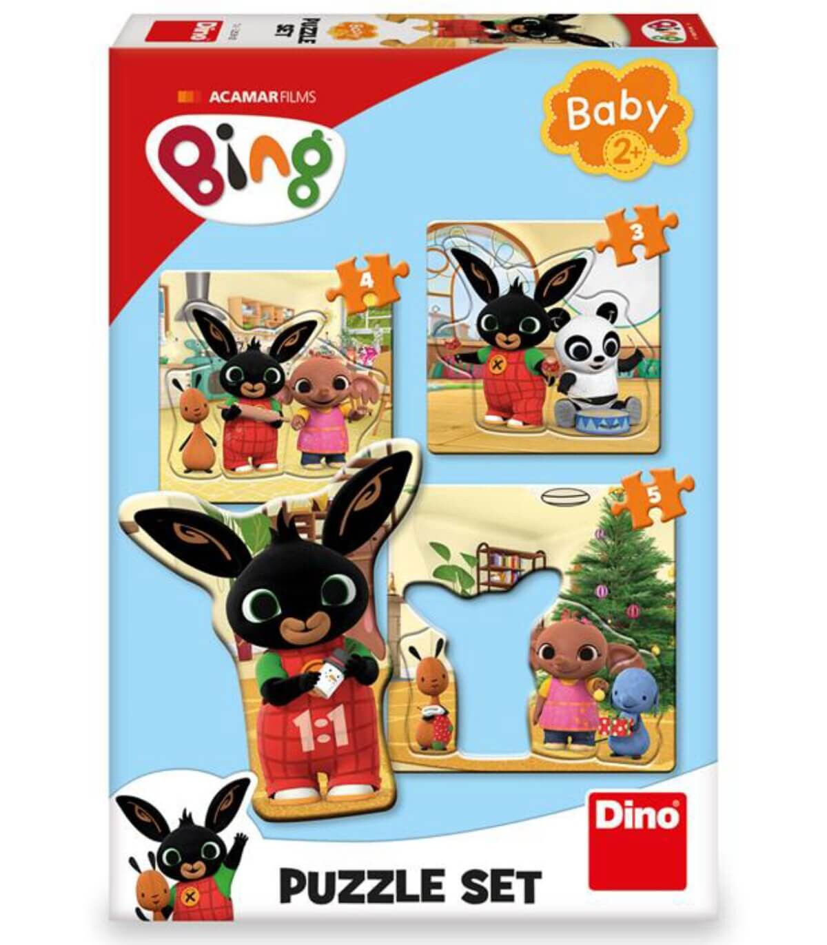 PUZZLE BEBEȘKI 3 BUC. BING ȘI PRIETENII - PISTOALE SI PUȘTI CU APĂ