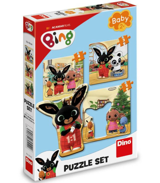 BABY PUZZLE 3 PCS. BING AND FRIENDS - WATER PISTOLS AND PUMPS