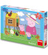 PUZZLE PEPPA PIG: PUI 24 PIESE - PUZZLE ȘI CUBURI