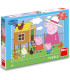 PUZZLE PEPPA PIG: PUI 24 PIESE - PUZZLE ȘI CUBURI