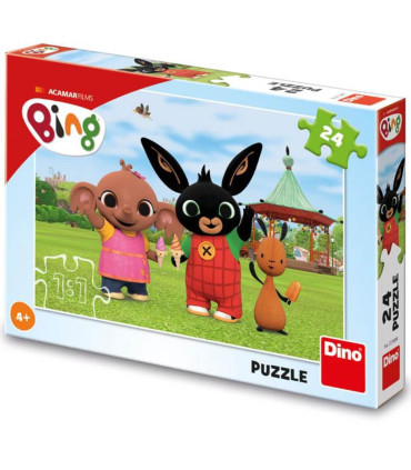 PUZZLE PENTRU COPII BING CU ÎNGHEȚATĂ 24 DE PIESE - PUZZLE ȘI CUBURI
