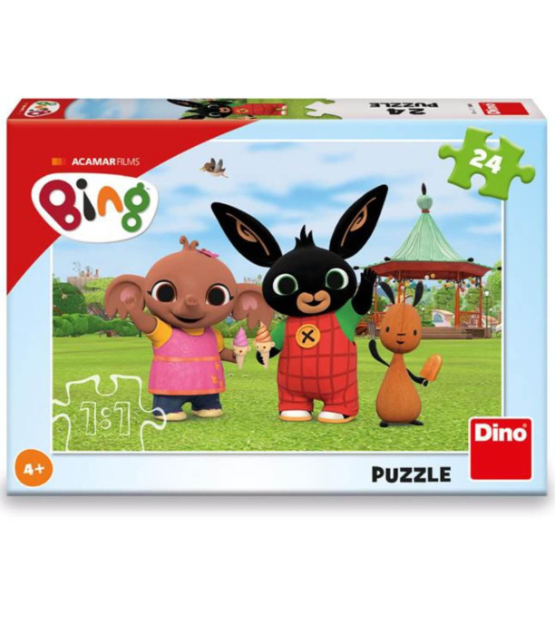 CHILDREN'S PUZZLE BING WITH ICE CREAM 24 PIECES - PUZZLES AND CUBES