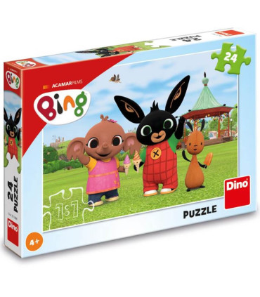 PUZZLE PENTRU COPII BING CU ÎNGHEȚATĂ 24 DE PIESE - PUZZLE ȘI CUBURI