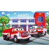 PUZZLE PENTRU COPII MAȘINI DE POMPIER 24 PIESĂ - PUZZLE ȘI CUBURI