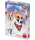 PUZZLE PENTRU COPII CÂINI 24 PIESE - PUZZLE ȘI CUBURI