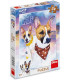 PUZZLE PENTRU COPII CÂINI 24 PIESE - PUZZLE ȘI CUBURI