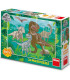 MAXI PUZZLE JURASSIC WORLD 24 PIESE - PUZZLE ȘI CUBURI