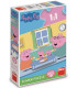 MAXI PUZZLE PEPPA PIG: PRÂNZ 24 PIESE - PUZZLE ȘI CUBURI