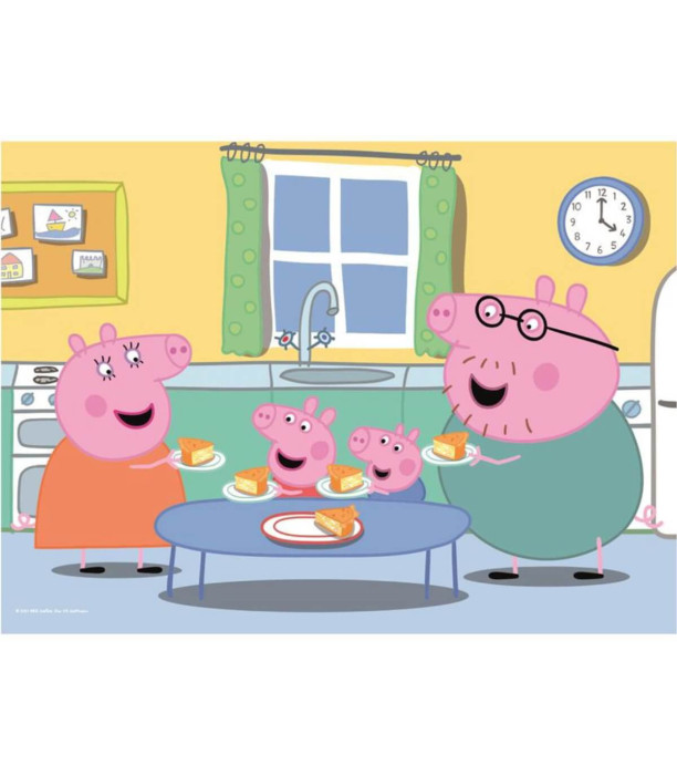 MAXI PUZZLE PEPPA PIG: LUNCH 24 PIECES - PUZZLES AND CUBES