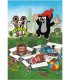 PUZZLE PENTRU COPII THE LITTLE MOLE 2X48 PIESE - PUZZLE ȘI CUBURI