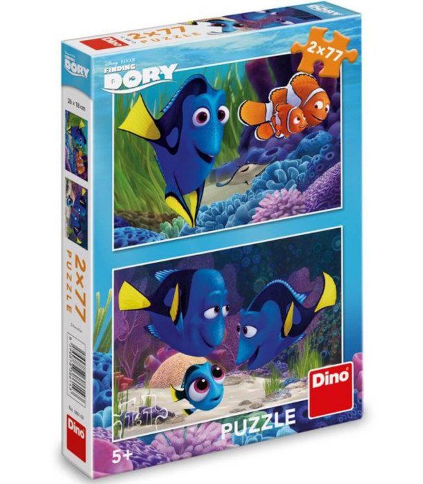 CHILDREN'S PUZZLE DORY & NEMO 2X77 PIECES - PUZZLES AND CUBES