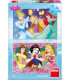 PUZZLE PENTRU COPII PRINȚESE 2X77 PIESE - PUZZLE ȘI CUBURI