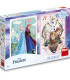 CHILDREN'S PUZZLE FROZEN: ANNA & ELSA 2X77 PIECES - PUZZLES AND CUBES