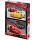 PUZZLE PENTRU COPII CARS: CURSE 2X77 PIESE - PUZZLE ȘI CUBURI