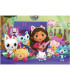 PUZZLE PENTRU COPII GABBY 100 XL PIESE - PUZZLE ȘI CUBURI