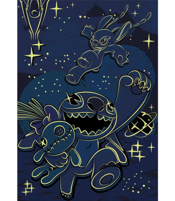 CHILDREN'S PUZZLE STITCH 100 XL PIECES NEON - PUZZLES AND CUBES