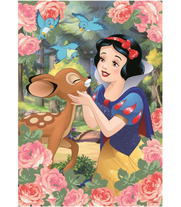 CHILDREN'S PUZZLE SNOW WHITE 200 PIECES DIAMOND - PUZZLES AND CUBES