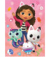 PUZZLE PENTRU COPII GABBY'S DOLLHOUSE 200 PIESE DIAMANT - PUZZLE ȘI CUBURI