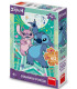 PUZZLE PENTRU COPII STITCH 200 PIESE DIAMANT - PUZZLE ȘI CUBURI