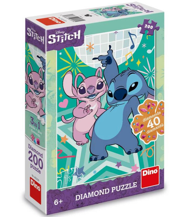 CHILDREN'S PUZZLE STITCH 200 PIECES DIAMOND - PUZZLES AND CUBES