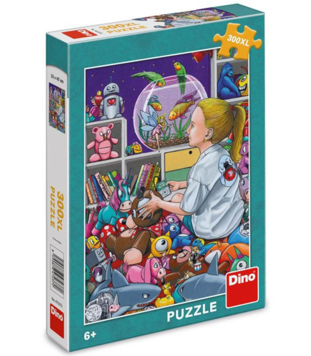 PUZZLE PENTRU FETE ÎN CAMERA COPIILOR 300 XL PIESE - PUZZLE ȘI CUBURI