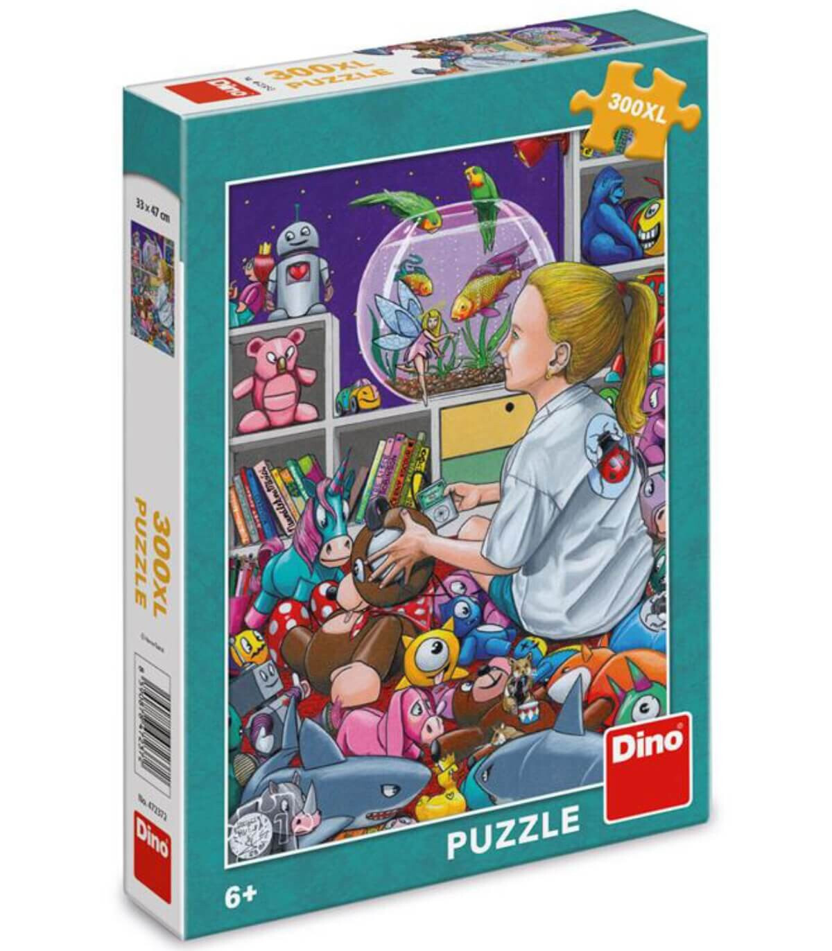 PUZZLE PENTRU FETE ÎN CAMERA COPIILOR 300 XL PIESE - PUZZLE ȘI CUBURI