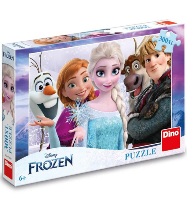PUZZLE PENTRU COPII FROZEN 300 XL PIESE - PUZZLE ȘI CUBURI