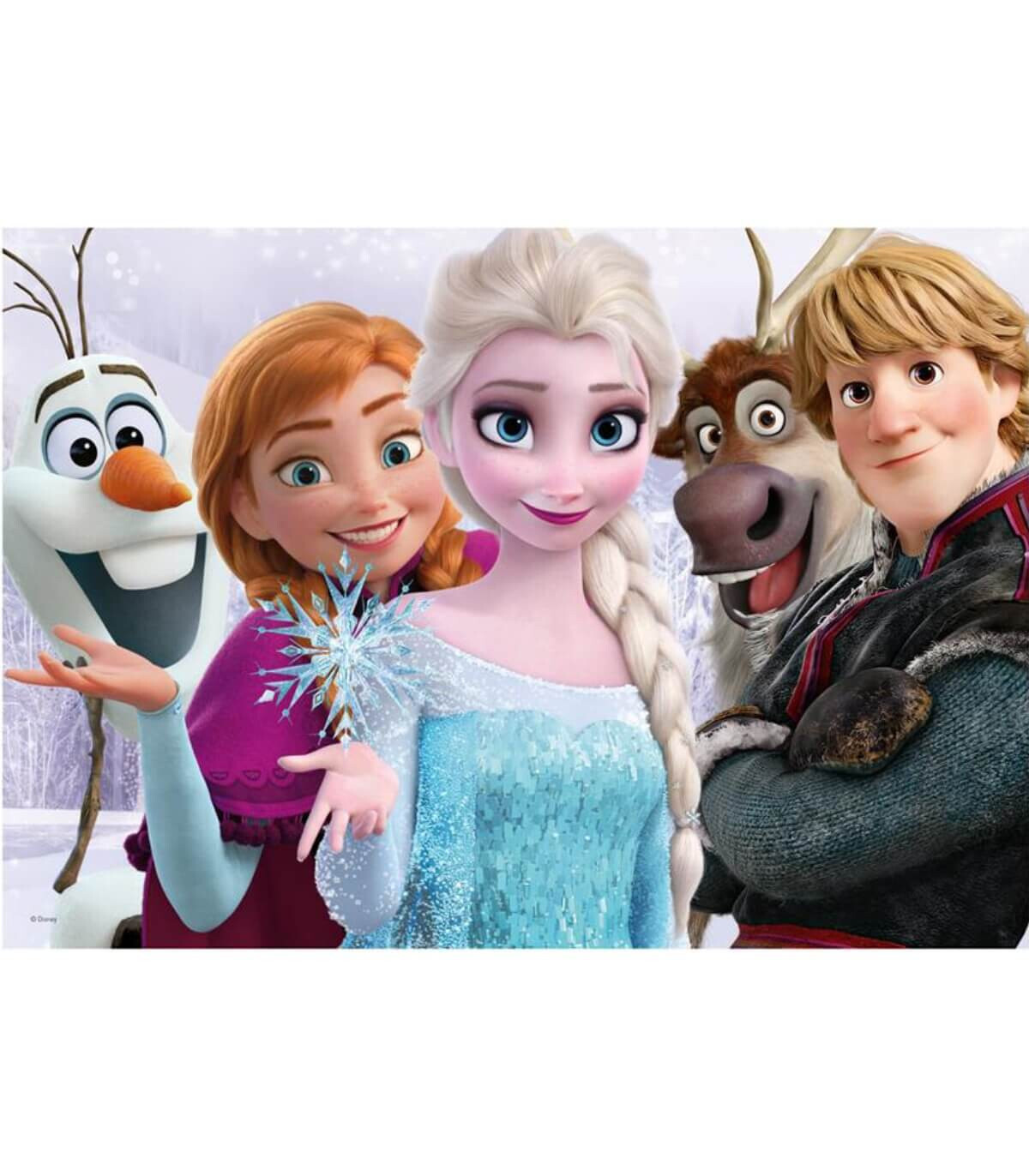 PUZZLE PENTRU COPII FROZEN 300 XL PIESE - PUZZLE ȘI CUBURI