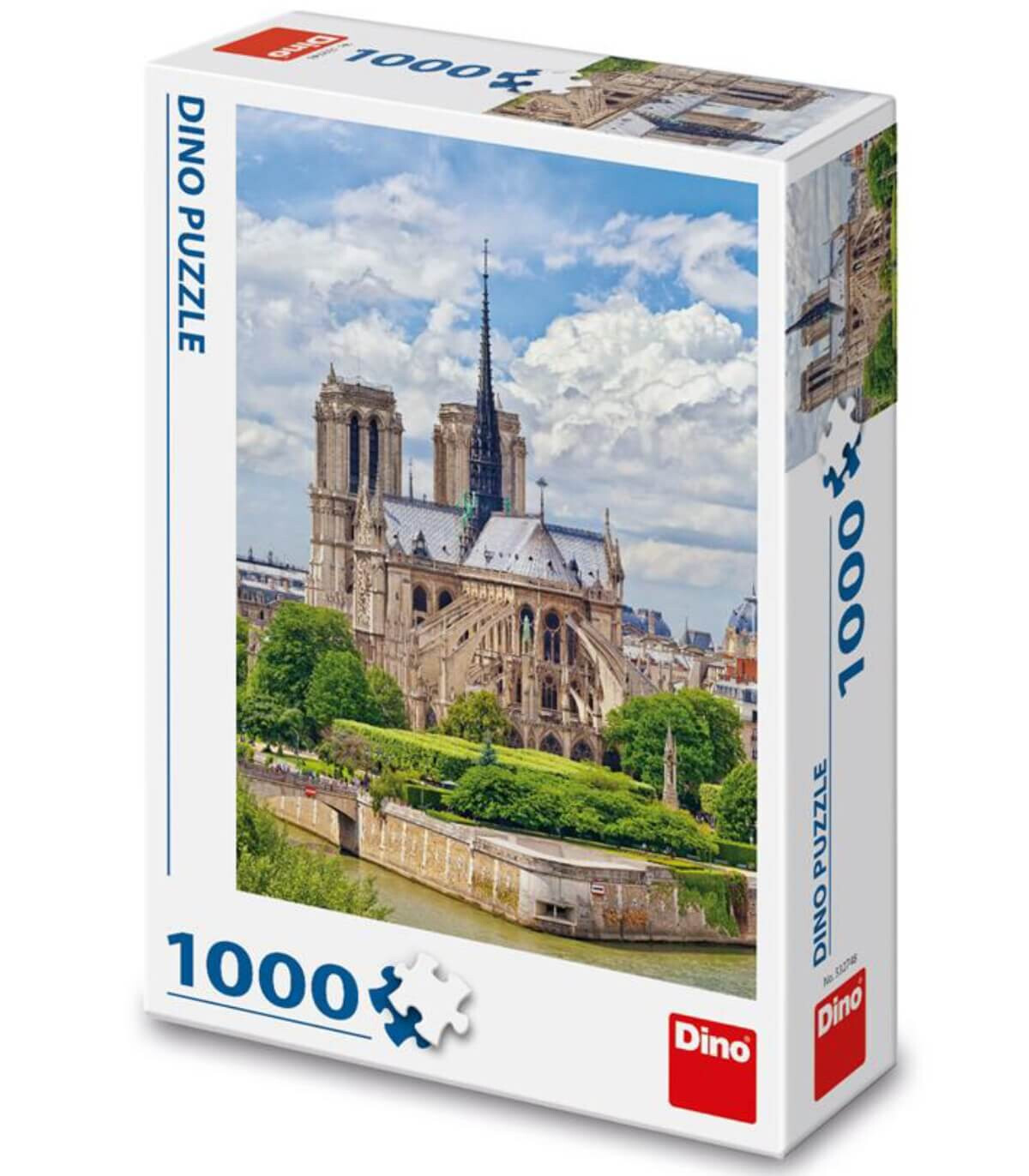 PUZZLE NOTRE DAME 1000 PIESE - PUZZLE ȘI CUBURI