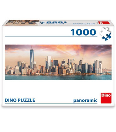 PUZZLE PANORAMIC NEW YORK 1000 PIESE - PUZZLE ȘI CUBURI
