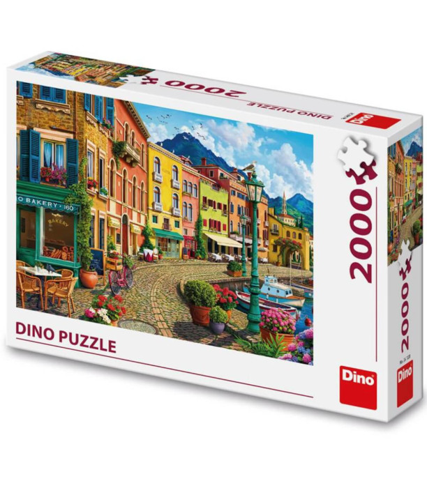 PUZZLE DUPĂ-AMIAZA 2000 PIESE - PUZZLE ȘI CUBURI