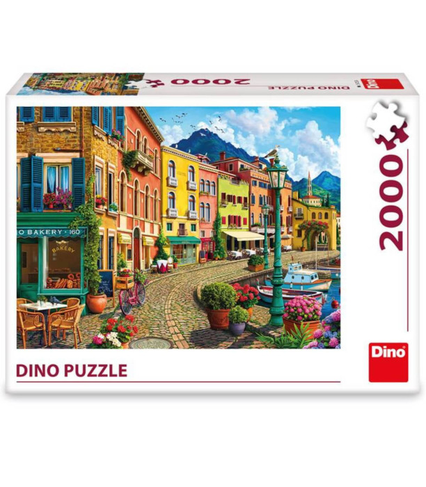 PUZZLE DUPĂ-AMIAZA 2000 PIESE - PUZZLE ȘI CUBURI