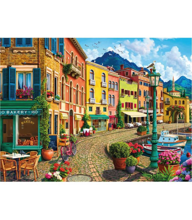 PUZZLE DUPĂ-AMIAZA 2000 PIESE - PUZZLE ȘI CUBURI