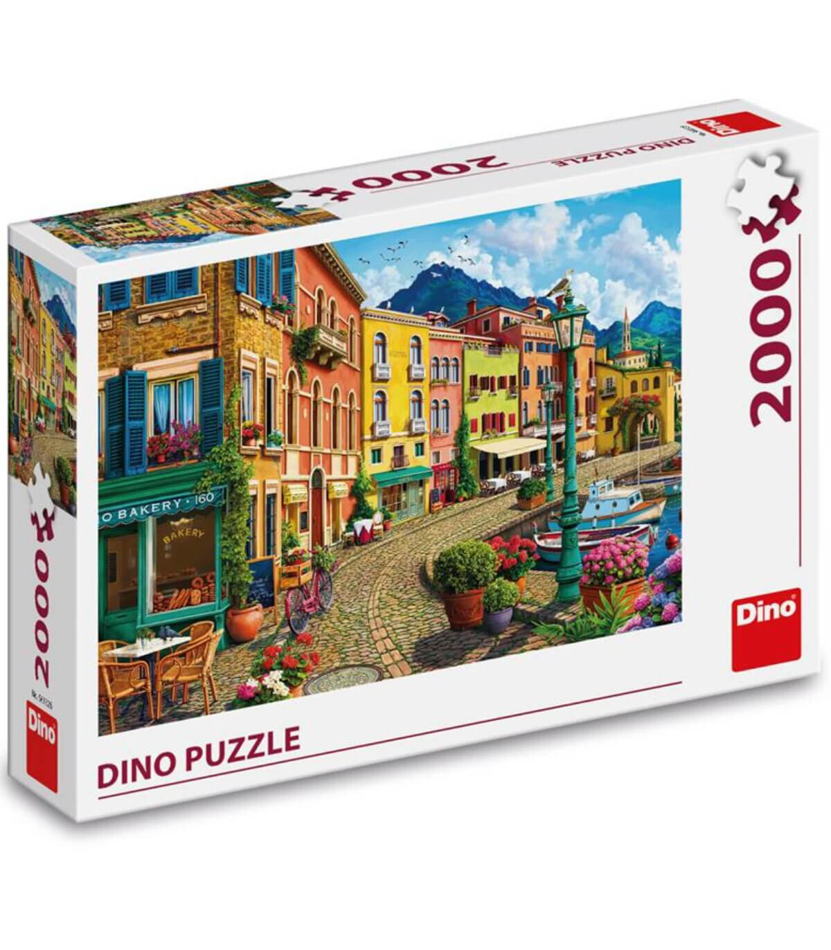 PUZZLE DUPĂ-AMIAZA 2000 PIESE - PUZZLE ȘI CUBURI