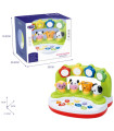 BABY MUSICAL TOY WITH ANIMALS AND MIRRORS