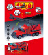 KIDS' FIRE TRUCK WITH WATER + SOUND AND LIGHT IN OPEN BOX - Police cars, fire trucks and ambulances