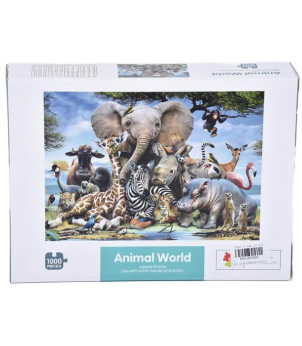 PUZZLE PENTRU COPII REGATUL ANIMALELOR 1000 DE PIESE - PUZZLE