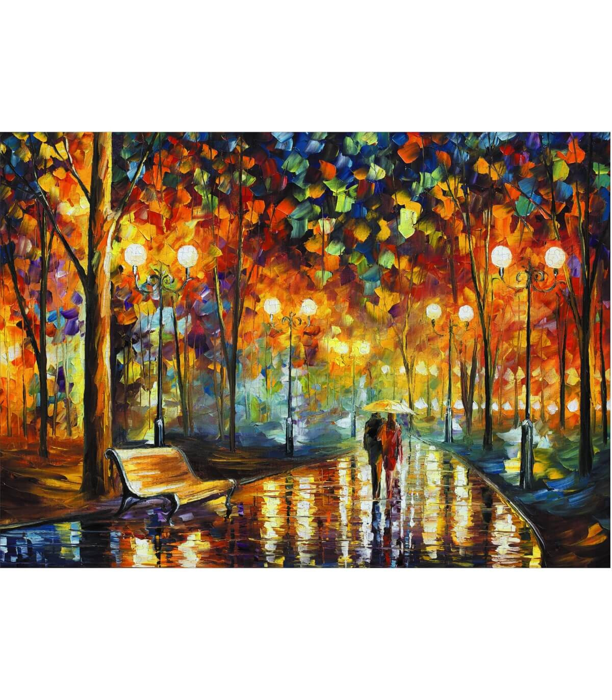 PUZZLE PEISAJ DE TOAMNĂ 1000 PIESE - PUZZLE
