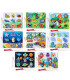 BABY WOODEN PUZZLE WITH MAGNETIC ROD 8 TYPES - WOODEN