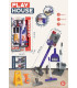 ASPIRATOR VERTICAL PENTRU COPII MARE CU SET DE CURĂȚARE PLAY HOUSE - Aparate de uz casnic și de bucătărie
