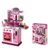 CHILDREN'S LARGE KITCHEN WITH SOUND AND LIGHT 53 PARTS - KITCHENS, SERVICES AND FOOD