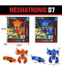 TRANSFORMATOR MECHATRONIC ÎN CUTIE 2 CULORI - Figurine Transformers