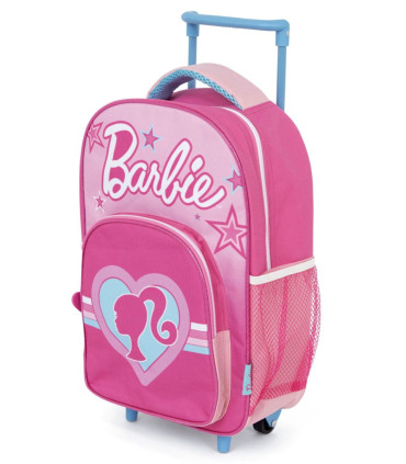 BARBIE CHILDREN'S WHEELBACKPACK WITH FRONT POCKET 41*24*12 - CHILDREN'S BACKPACKS