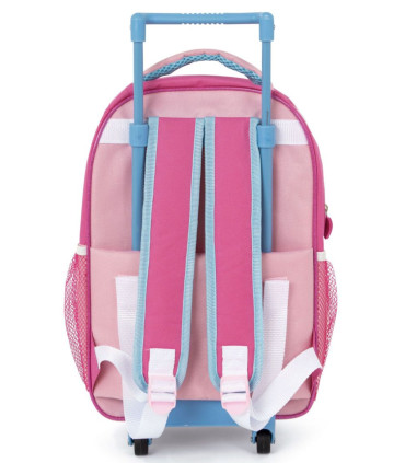 BARBIE CHILDREN'S WHEELBACKPACK WITH FRONT POCKET 41*24*12 - CHILDREN'S BACKPACKS