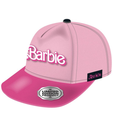Șapcă de tineret cu vizieră și broderie BARBIE 56/58 - ȘEPCI PENTRU COPII